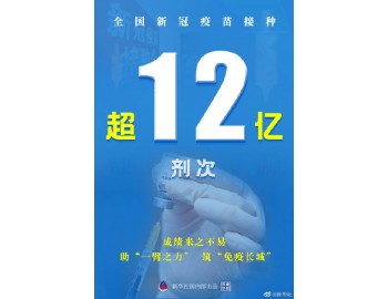 Más de 1.200 millones de dosis de vacuna COVID-19 en China