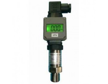 Transductor / transmisor de presión de gas de agua de -0,1-150 Mpa con pantalla Sensor de presión de compresión de aire de 24 V CC